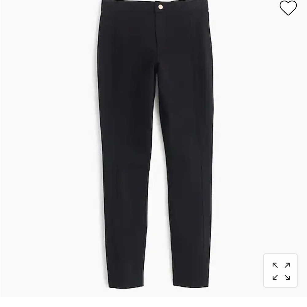 J crew. Pixie snap-front pants (new)